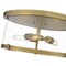 Z-Lite Callista 3 Light Flush Mount, Rubbed Brass & Clear 3032F-RB - alternate 8
